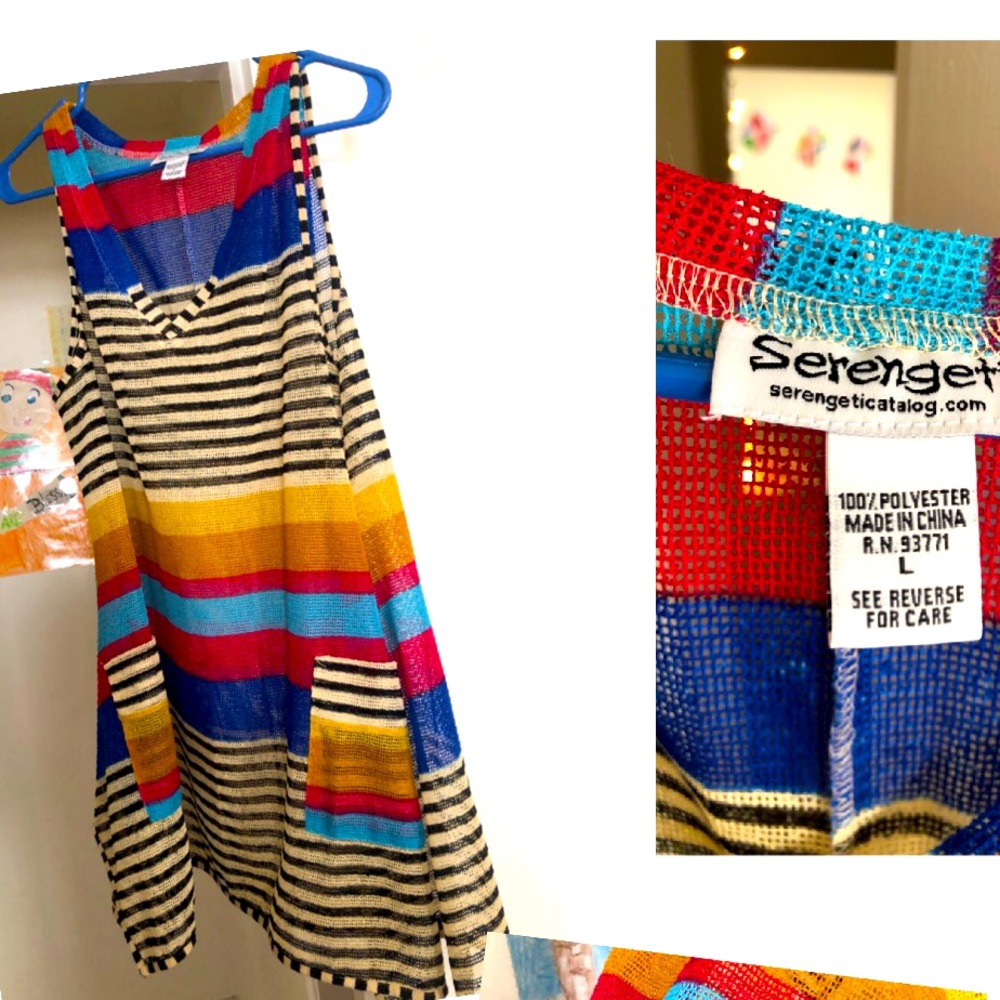 Light weight (shear like) tunic length pull over